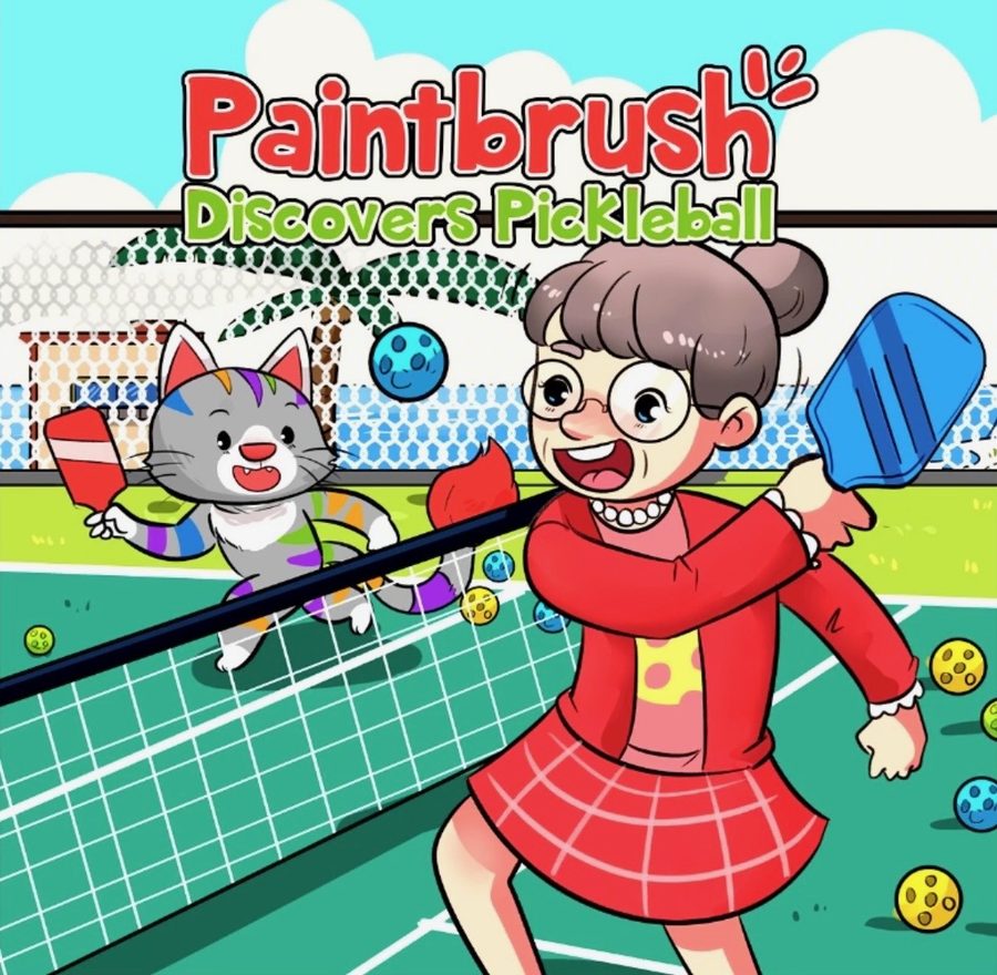 Paintbrush Discovers Pickleball book cover