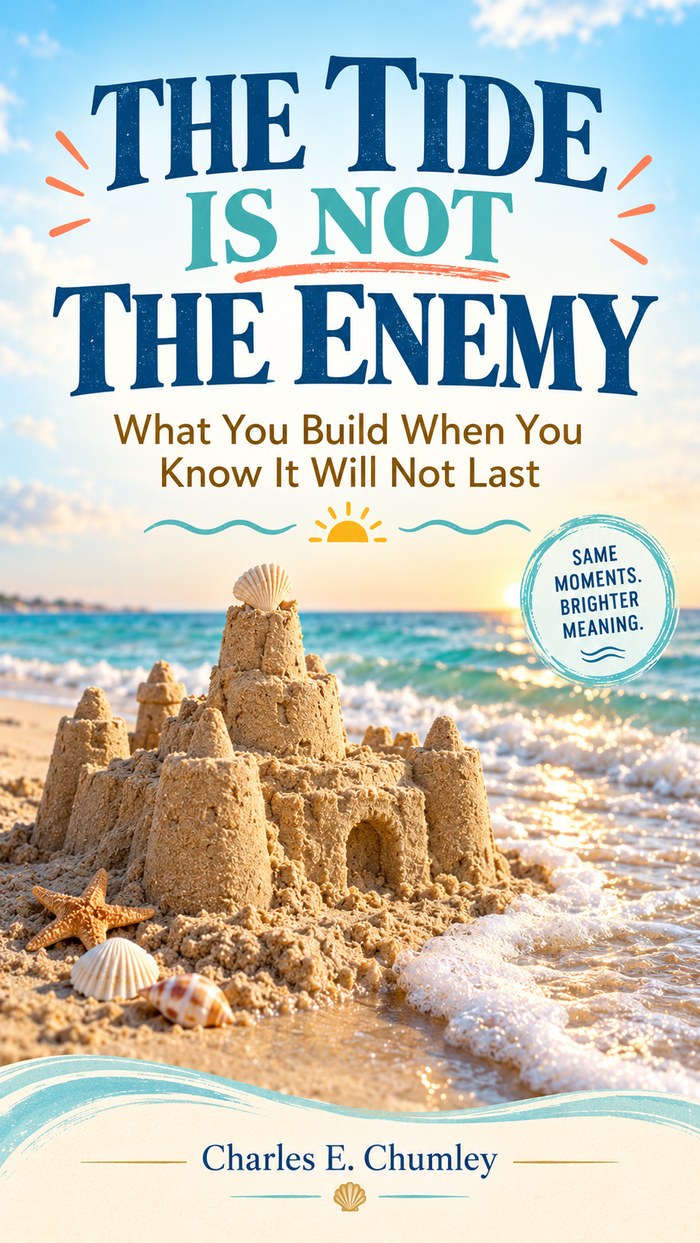 Cover for the keynote The Tide Is Not the Enemy: What You Build When You Know It Will Not Last